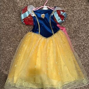 Official Disneyland Snow White Blue and Yellow Princess Costume